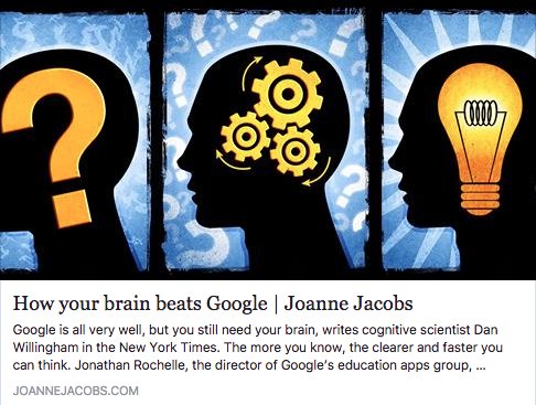 MoonshotsEdu's tweet photo. How Your Brain Beats Google #edtech https://t.co/cZshjmqctN https://t.co/HUxpTxuEjp