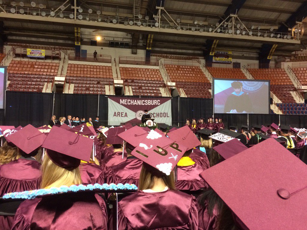 Class 2017!  Great to see former students!  Good luck Class of 2017! #masdproud #mmsprincipals
