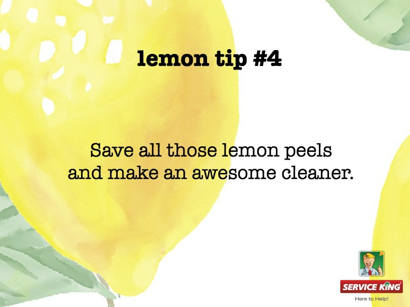 ServiceKingNZ's tweet image. Just add a little vinegar, hot water &amp;amp; baking soda, and voila! 
#BFF #LemonTips #DIY