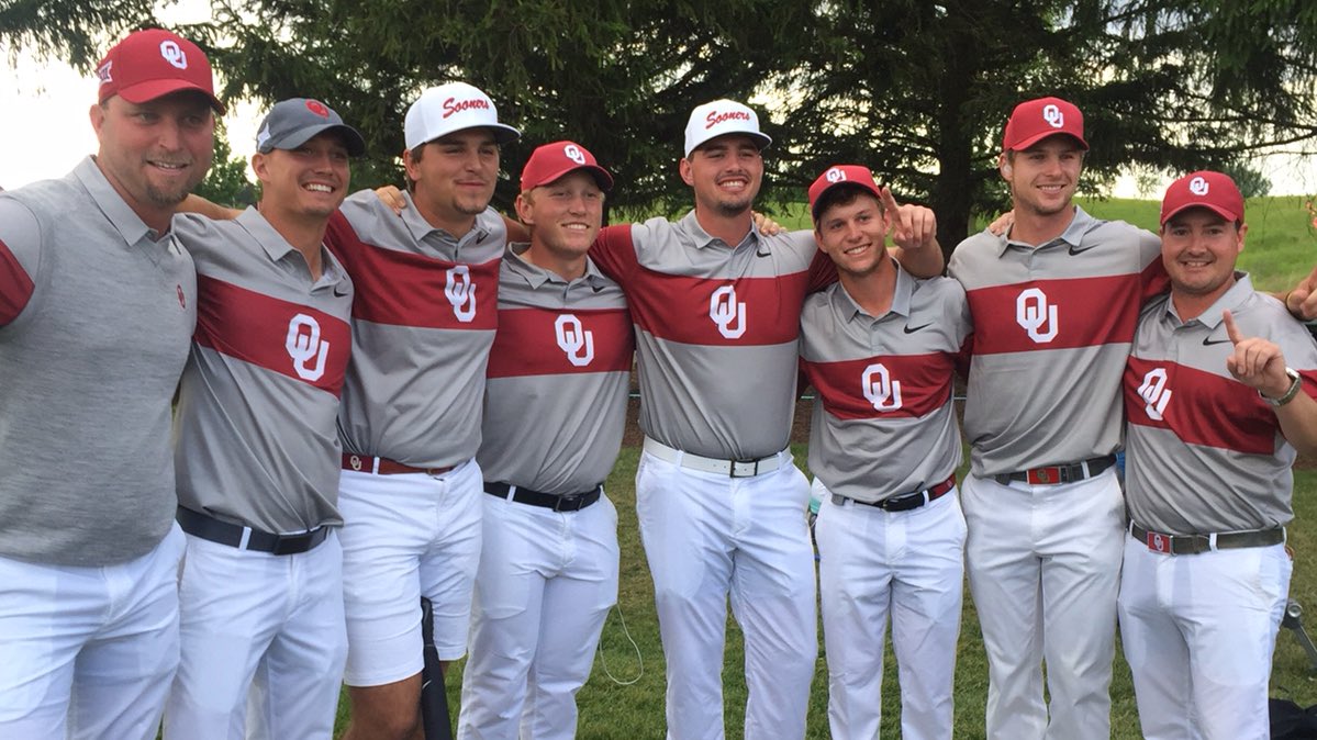 OU_MGolf's tweet photo. The #Sooners will face No. 5 seed Oregon in the NCAA Championship title match on Wednesday! #OUrtime https://t.co/g6w4vGODuH
