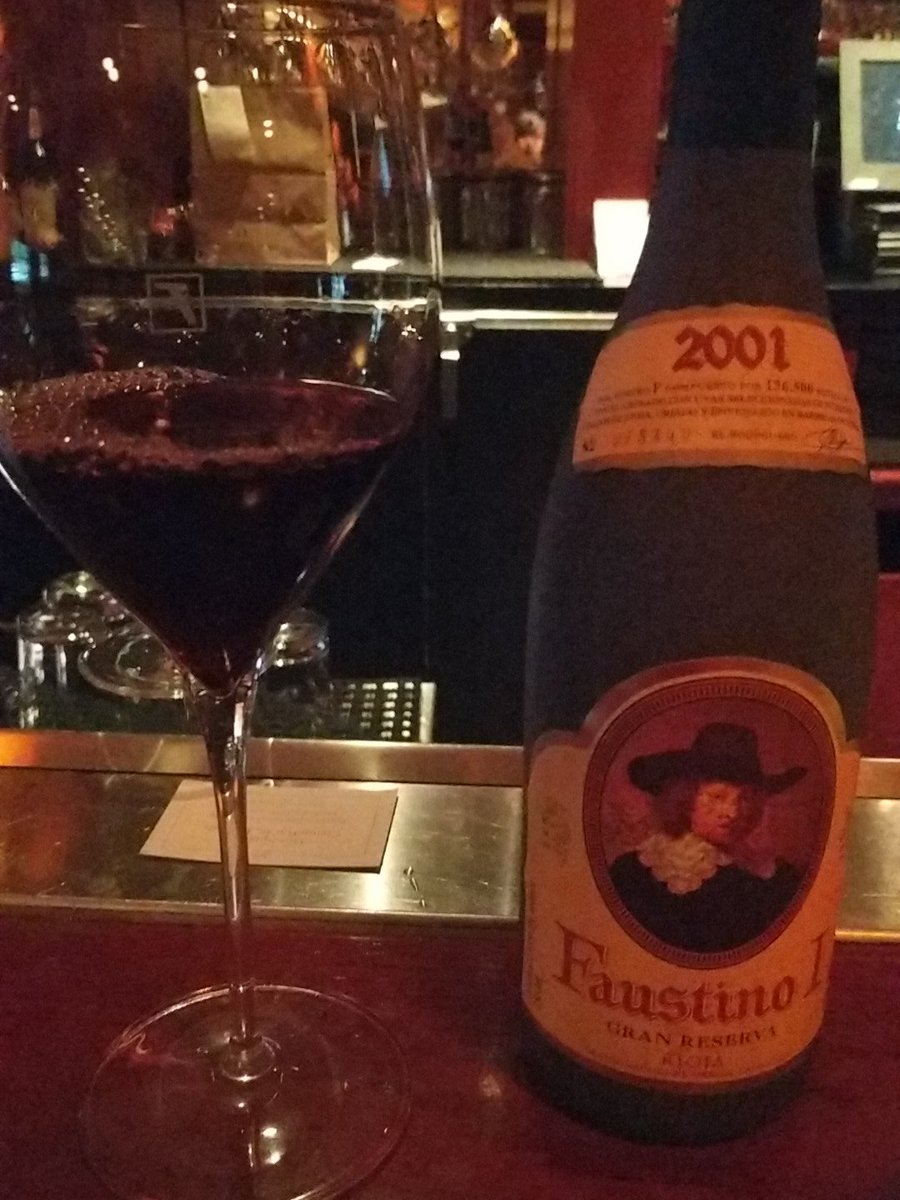 rossbouchard's tweet image. Quite the fun find at a Fleming's!  Still youthful and fresh!