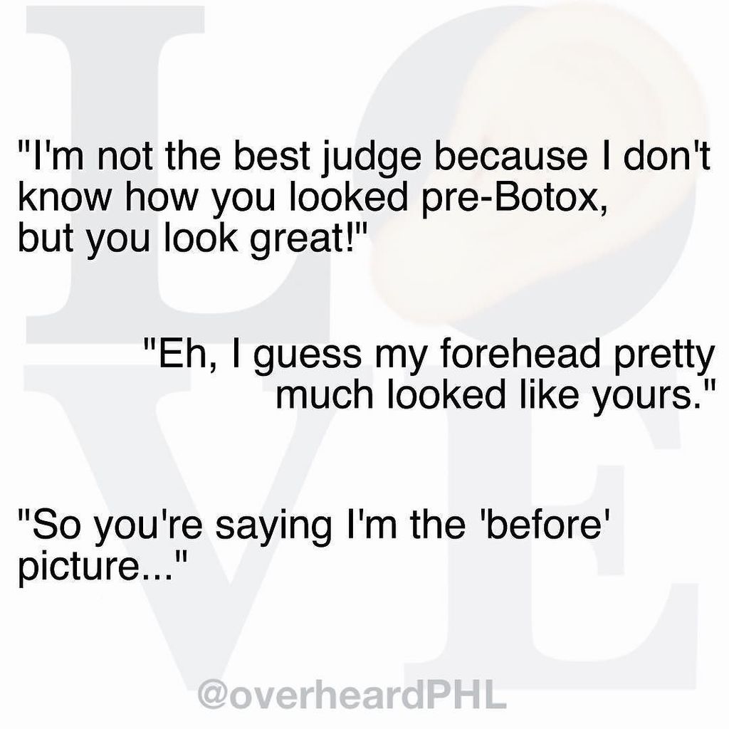 OverheardPhl's tweet photo. 💉🤦🏼‍♀️ when honesty is not the best policy. #botox #ageless #overheardphl @ #rittrowspringfest https://t.co/SteePw2ZAF https://t.co/JJZfGEfMht