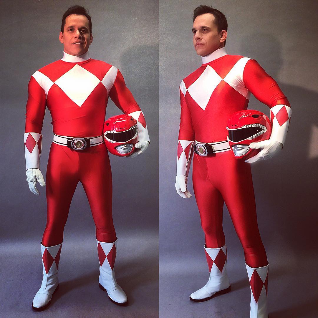 Steve Cardenas On Twitter Decided To Throw The Old Suit On Just For The Fun Of It Thank Goodness It Still Fits Redranger Powerrangers Oldschool Mmpr Morphup Https T Co 8xficmffni