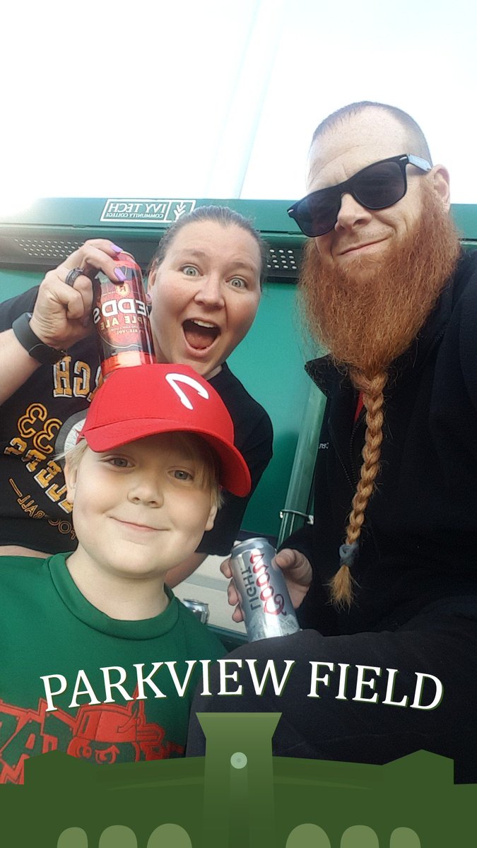 RyanSheibley's tweet photo. @TinCaps #BigFun #TincapsBaseball #FamilyFirst #BeardLife @redbeard_sheibley https://t.co/LkSEyoe0y6