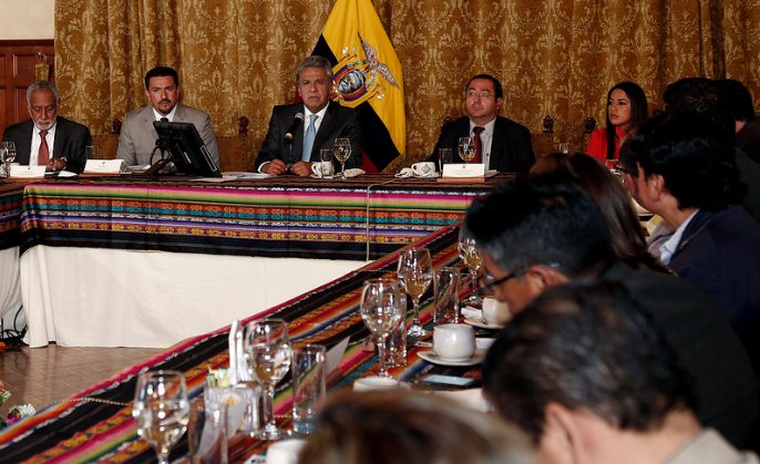 “Existe una evidente recuperación económica”, <a href="/Lenin/">Lenín Moreno</a> bit.ly/2r961iK