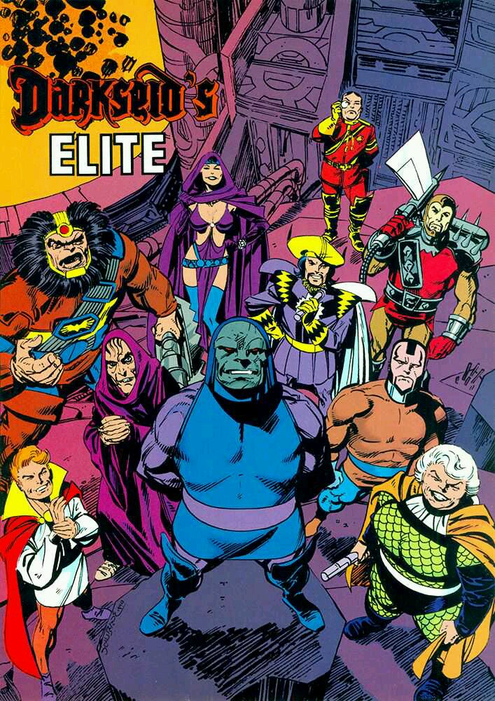 The Elite are Demon Knights spreading <a href="/DarkseidNewGods/">LΩrd Darkseid</a>' evil throughout the Multiverse. Whether by open combat or subterfuge,they are here.