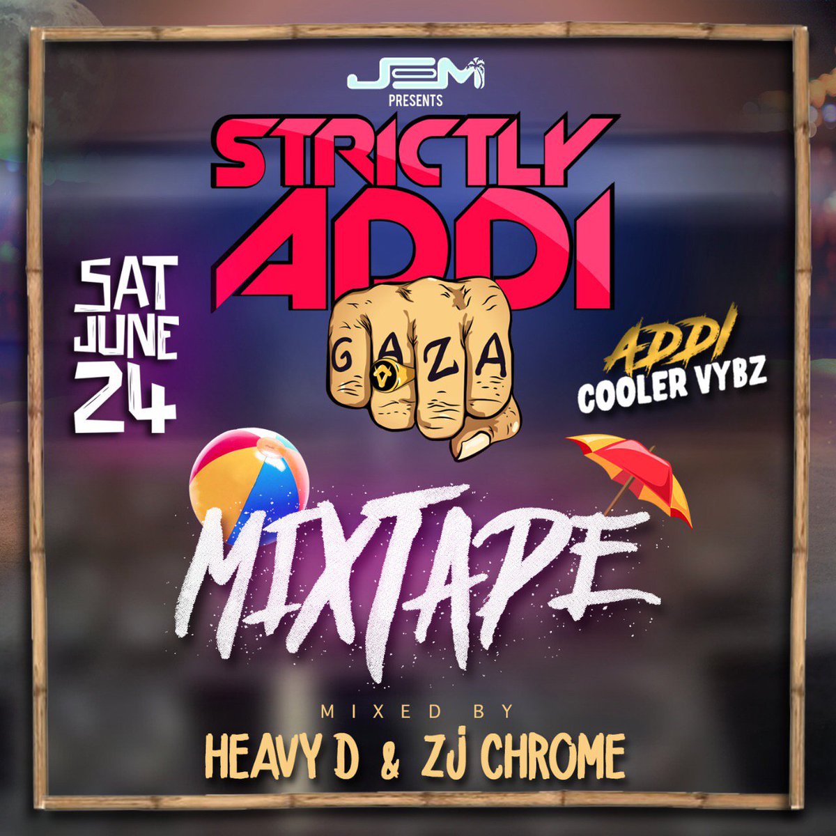 TheStrictlyBoss's tweet photo. 👀 coming soon! #strictlyaddi #AddiCoolerVybz #GazaParty @HEAVYDCHROMATIC @ZjChrome https://t.co/N4x0ai2nLY