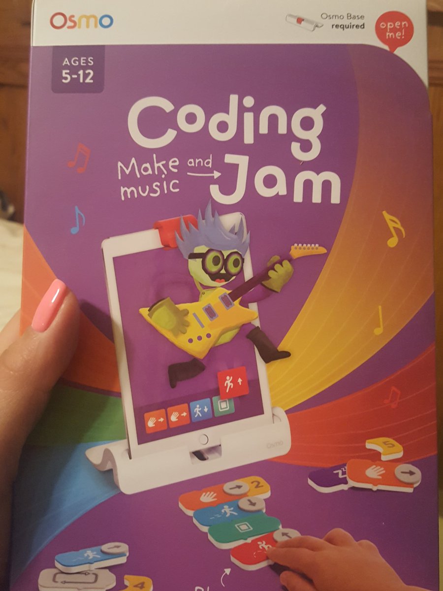 _Kristen_Z's tweet image. Woohoo! It&apos;s here! @PlayOsmo #codingjam