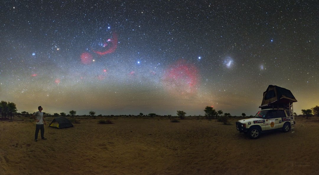 2dpodcast's tweet image. A Kalahari Sky