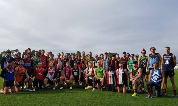 Spot the <a href="/eastburwoodfc/">East Burwood FC</a> jumper! 🐏⚫️⚪️