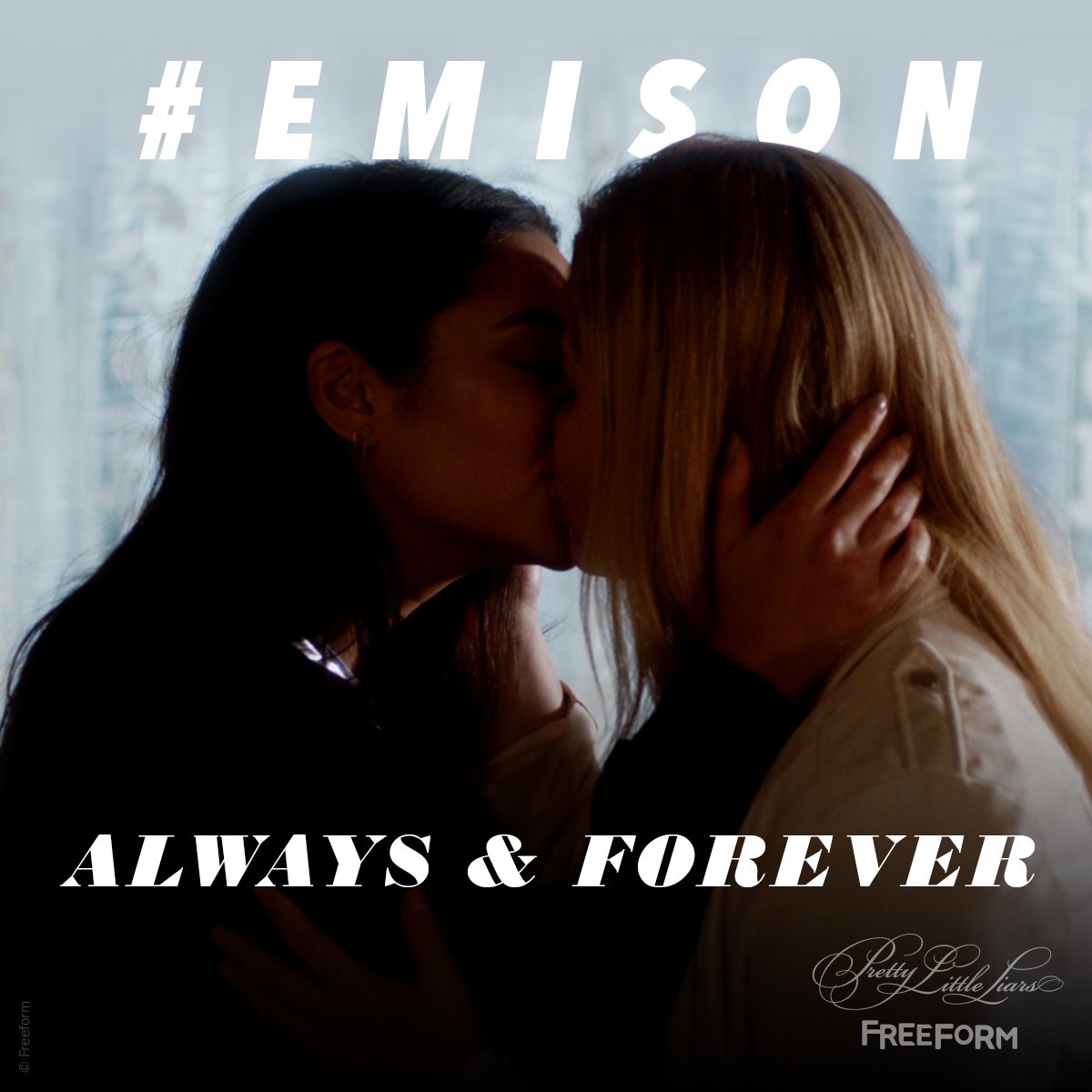PLLonMax's tweet photo. Always &amp; forever. #Emison #PLLEndGame https://t.co/giSBoWvOYX