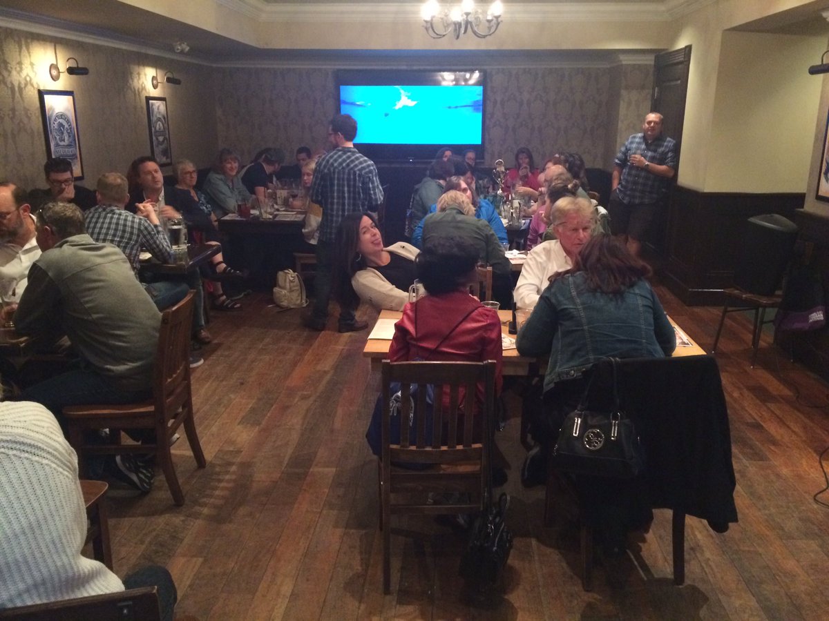 Full house at Trivia Night <a href="/armacanada/">ARMA Canada</a> in support of AIEF #armacanada2017