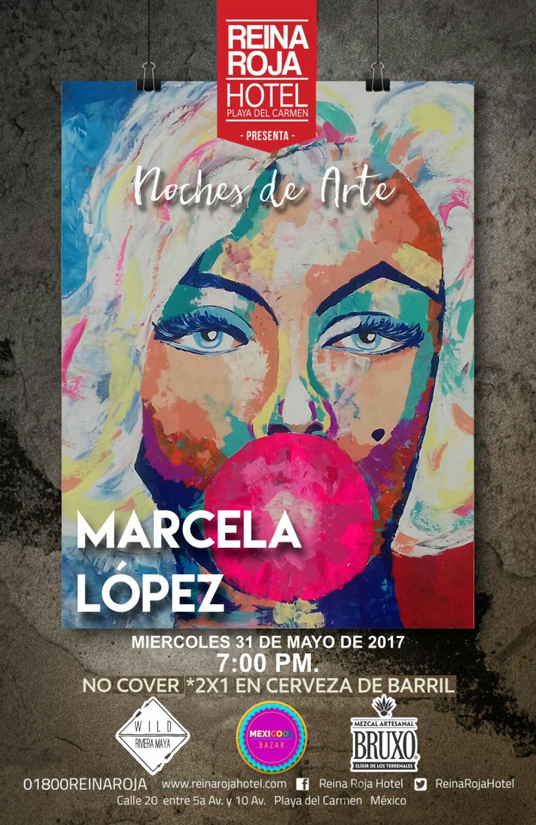SoyPuertMorelos's tweet photo. Si andan en Playa no se lo pierdan @ReinaRojaHotel @MexiCoolFest @VERO_MIER @YOAMOPLAYARADIO @SPINNAL @ElHongoPlaya https://t.co/FWBvEfENmm