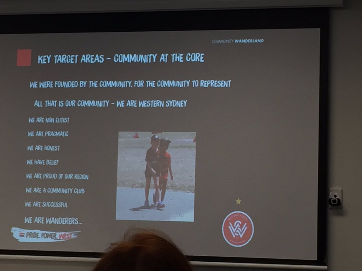 Utp___'s tweet photo. Always so inspiring listening to the values of @wswanderersfc who has community at the core. #inspirews https://t.co/RB44pAVbTs