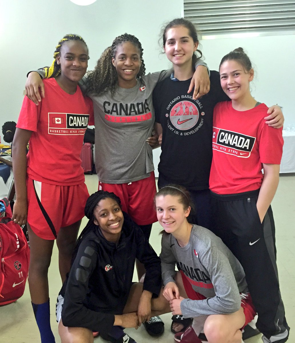 Big congrats to the 6 Team Ontario female ballers that made <a href="/CanBball/">Canada Basketball</a> U16 National Team!  #teamOfam