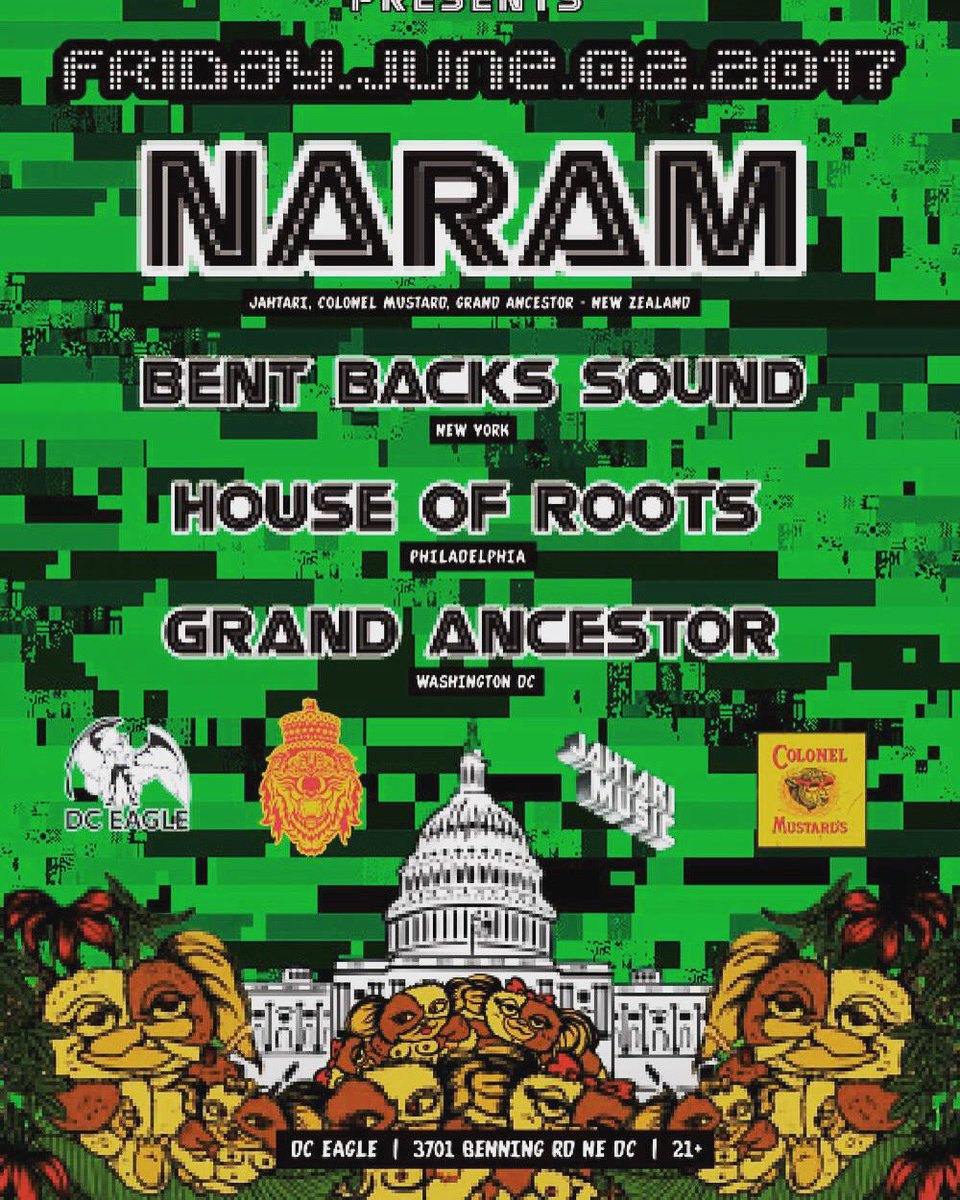 Friday! Don't miss the #PresidentialSound in full flex. 9-4am at #TheDCEagle. A special experience in #washingtondc