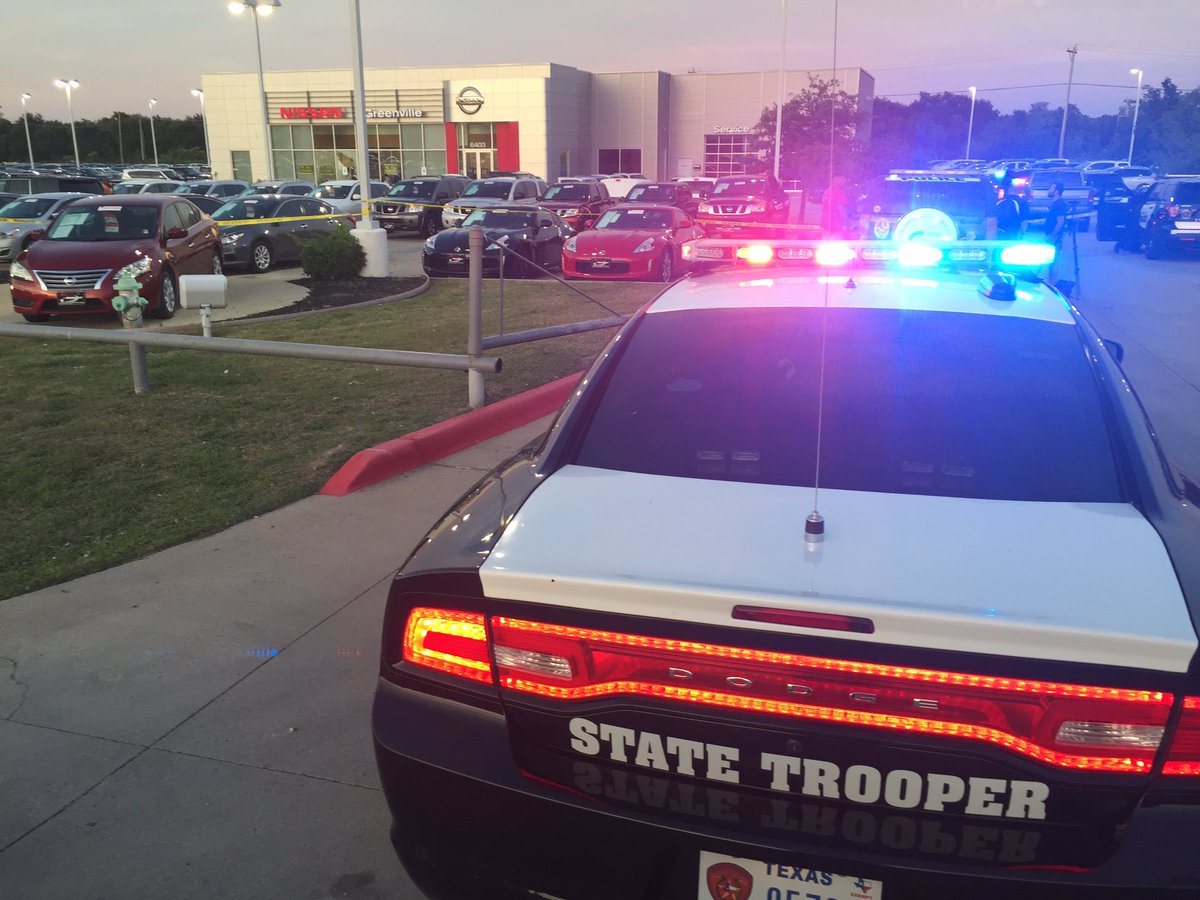 KevinReeceWFAA's tweet image. 3 dead at Nissan dealership in Greenville TX - sources suggest however not a workplace shooting per se. Details pending @wfaachannel8