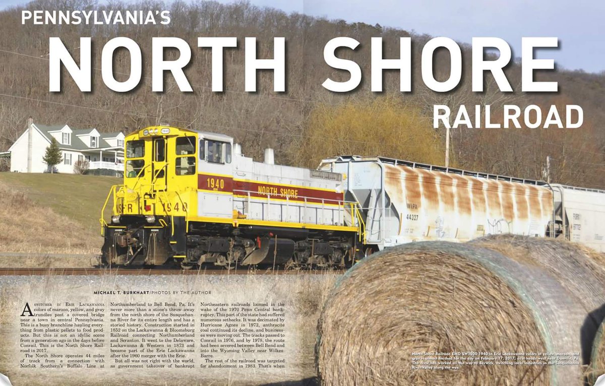 North_Shore_RR's tweet photo. Railfan & Railroad Magazine's May 2017 Issue includes a great story about #NSHR .
#NorthumberlandPA
#DanvillePA
#BloomsburgPA
#BerwickPA https://t.co/5MWvF377yb