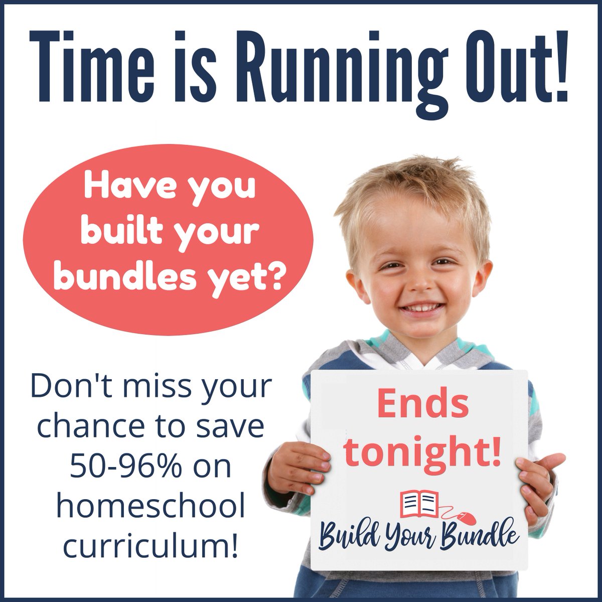 myjoyfilledHS's tweet photo. It's now or never! Have you built your bundles yet? #homeschool #thriftyhomeschool #BYB2017 #aff https://t.co/9EoBgEfWNI https://t.co/YZaFGyW7o2