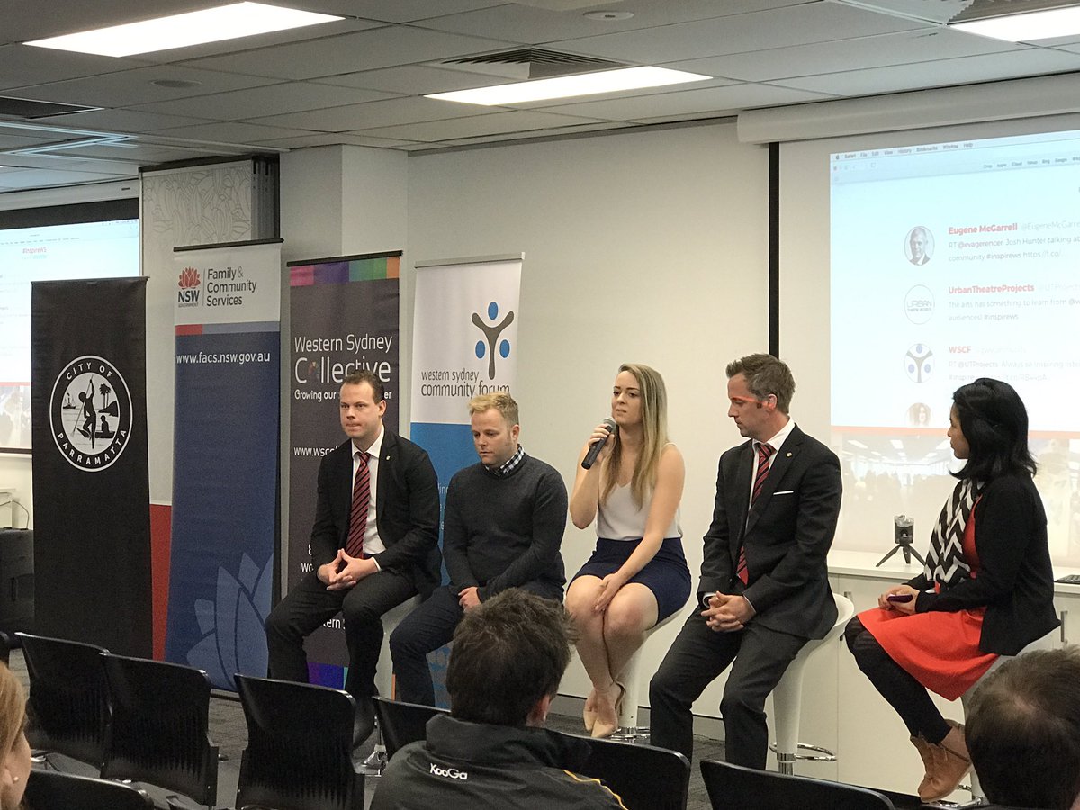 CollaboratoryAU's tweet photo. Great to be getting tips from the experts @wswanderersfc on engaging community #inclusion #wandercare #collaboration https://t.co/hcnuPhPLNG