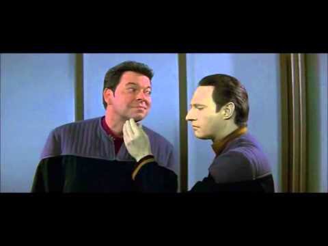 RighteousRiker's tweet photo. @CalvinistPicard Shaving mid-movies wasn't my best idea. But I sure learned a lot more about Data than I needed to know... #knowtheline https://t.co/dspdidfiTr