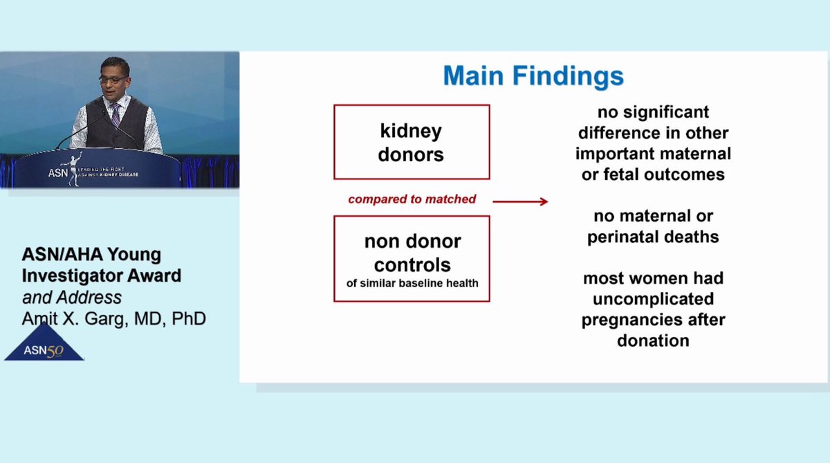 edgarvlermamd's tweet photo. GARG: ⬆️ Gestational HTN or Preeclampsia in Living Kidney Donors‼️ #KidneyWk #ASN50 #Nephpearls #AskASN https://t.co/dqmmyoMSqB