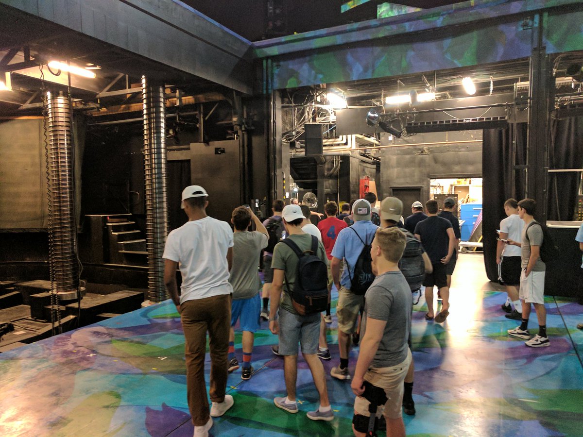 not_mrs_k's tweet image. Tour of Mystere (the original Cirque Du Soleil) this morning followed by the show. #lasvegas #thirdsemester @SAThirdSemester