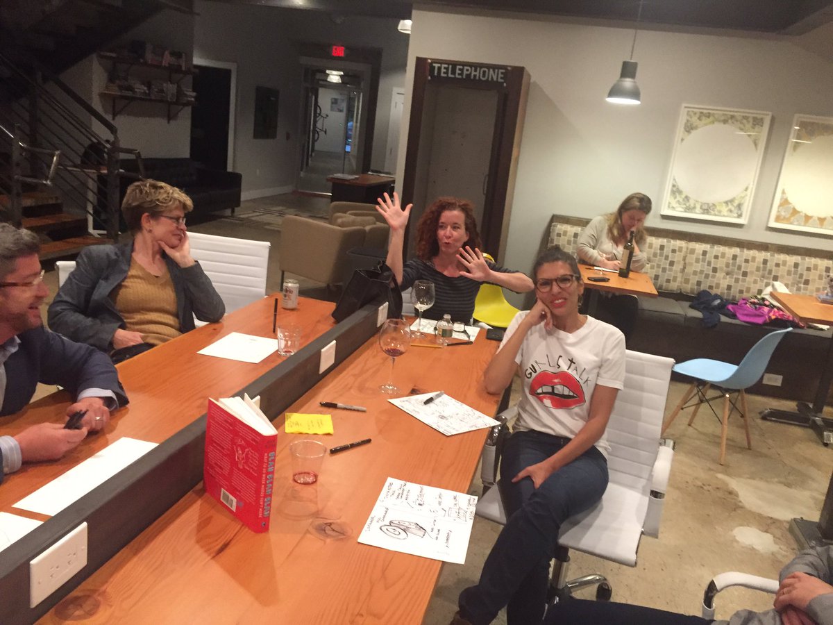 natwnixon's tweet photo. Thank you @KismetCowork for a wonderful gathering tonight! Great #coworkshare northwest #philly #ideashare #improvisation #futureofwork https://t.co/pZ6ADIUnLp