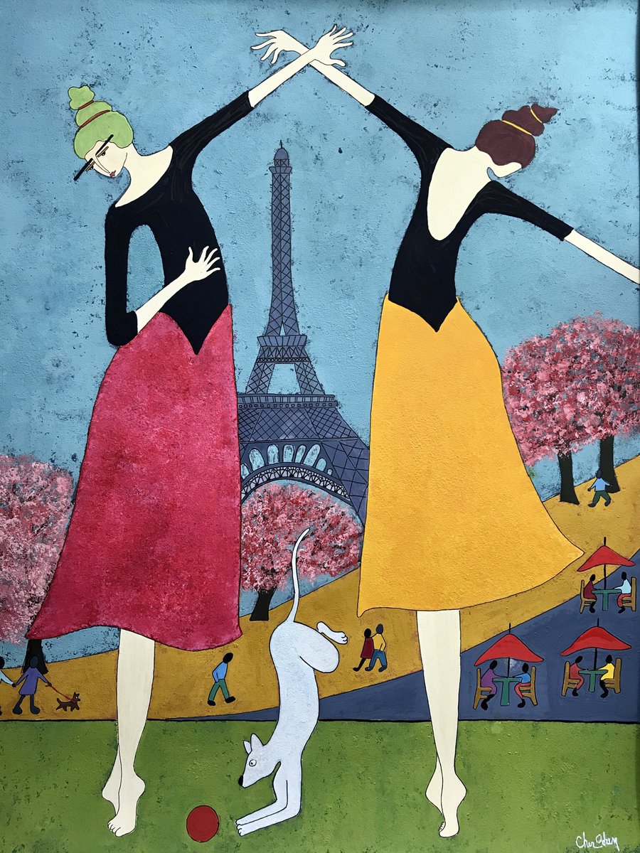 New #painting by <a href="/CherTheArt/">Cher Odum</a> will be on #exhibit this month! 

#gouache #artwork #ContemporaryArt #gallery