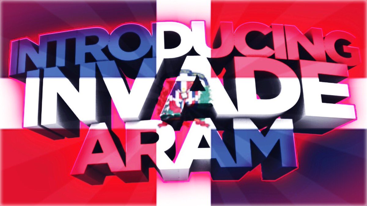 InvadeGen's tweet photo. Full video uploaded on YT for Invade Aramz intro!! Link in bio😁 https://t.co/ShOhxmLu01