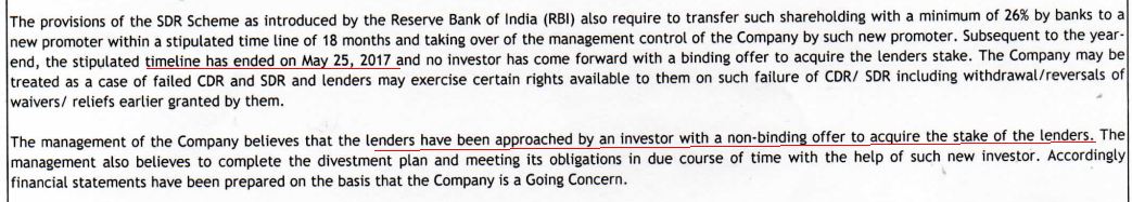 greyfool's tweet image. Endgame near as far as Reddy's ownership of #IVRCL goes. Failed SDR &amp;amp; CDR. So now up for non-binding offers or start of insolvency process.