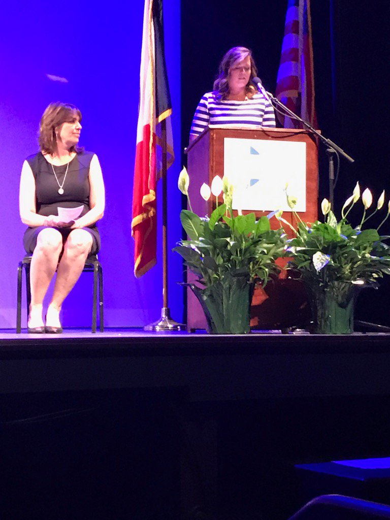 TateLibrary's tweet image. Tristan Sievers give the faculty address to Tate seniors. Way to go! #tateisgr8!