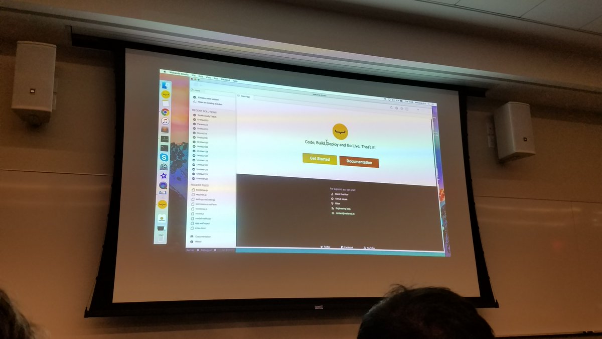 boulosdib's tweet image. @jsapplied demo of @wakandasoft Studio showcased cool uses including #Azure #CognitiveServices @ngNewYork @Angular @MicrosoftNY