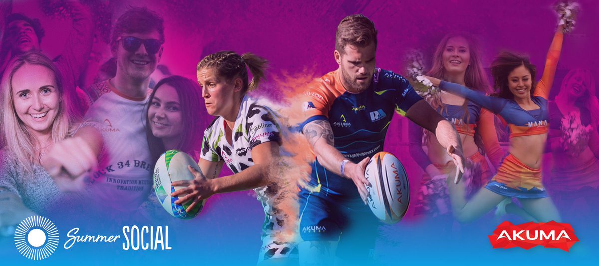 Hi <a href="/Rich7Renegades/">Richmond Renegades</a>, looking forward to <a href="/SummerSocialLDN/">Summer Social LDN ☀️</a>!! Make sure you come and say Hi to our team this weekend #akumafamily