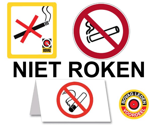 BOVAGwinkel's tweet photo. Vandaag is het #wereldnietrokendag. Liever geen rokers in bepaalde ruimtes van uw bedrijf? Daar hebben we handige bordjes en stickers voor! https://t.co/jUA8zmbQZ9