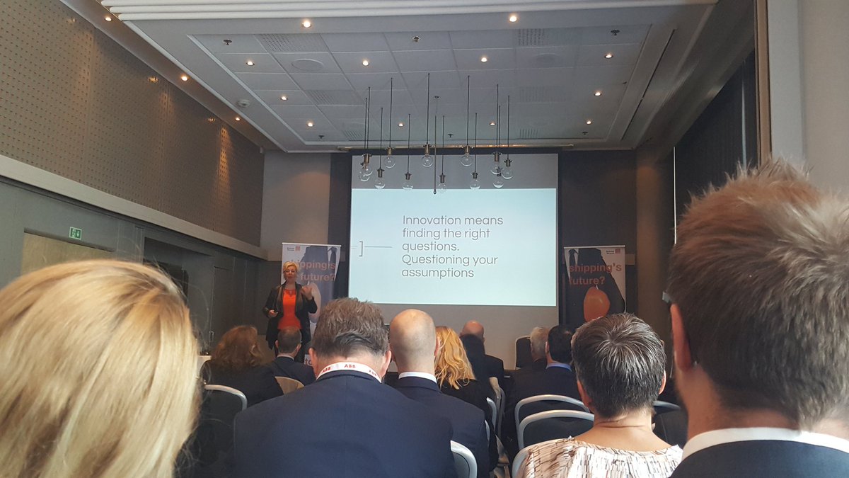 Dualog_News's tweet image. Innovations means finding the right questions. Questioning your assumptions @Futurenautics #orangesofa #norshipping #DualogInnovationGarage