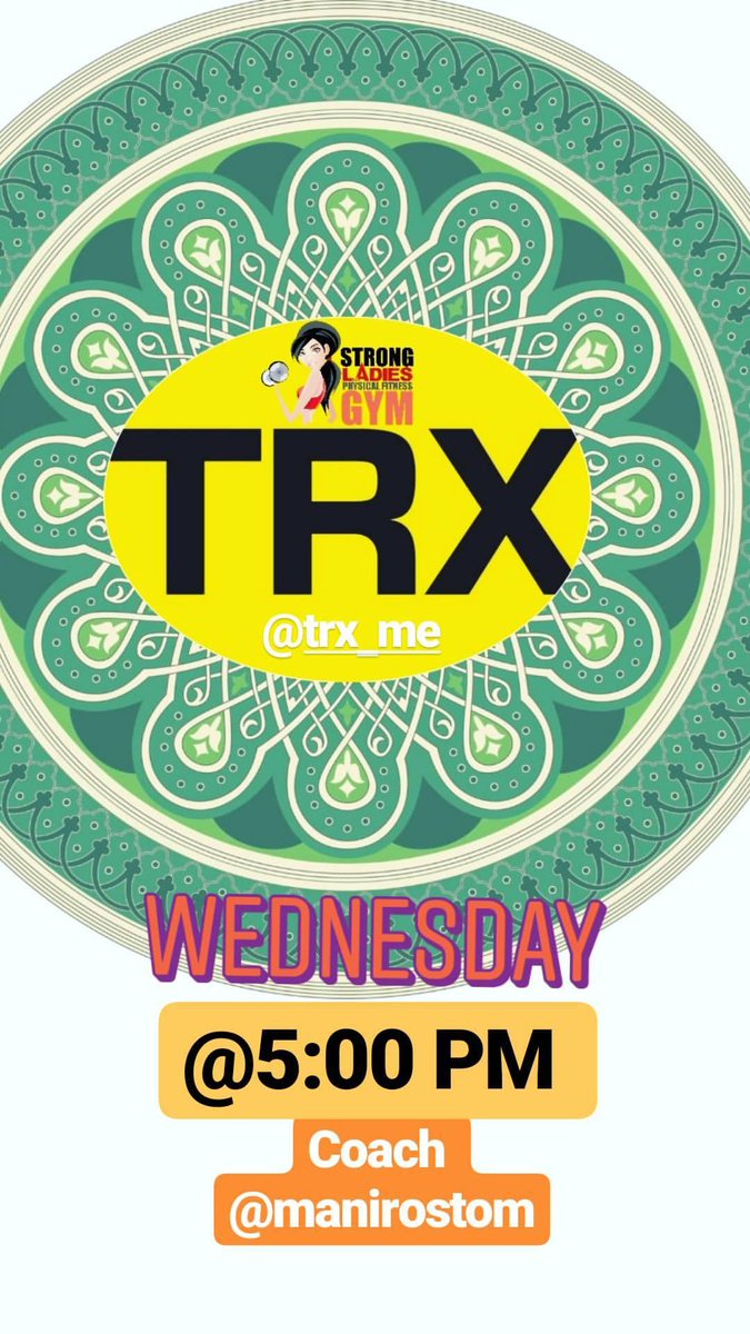 strongladiesgym's tweet photo. #trx #strongladiesgym #mefitpro #trx450r #trxmotw #dubaisports #fittnessdxb #trx_me #trxtraining #trxworkout #trxmiddleeast  #ramadan https://t.co/GaTNQEBS2v