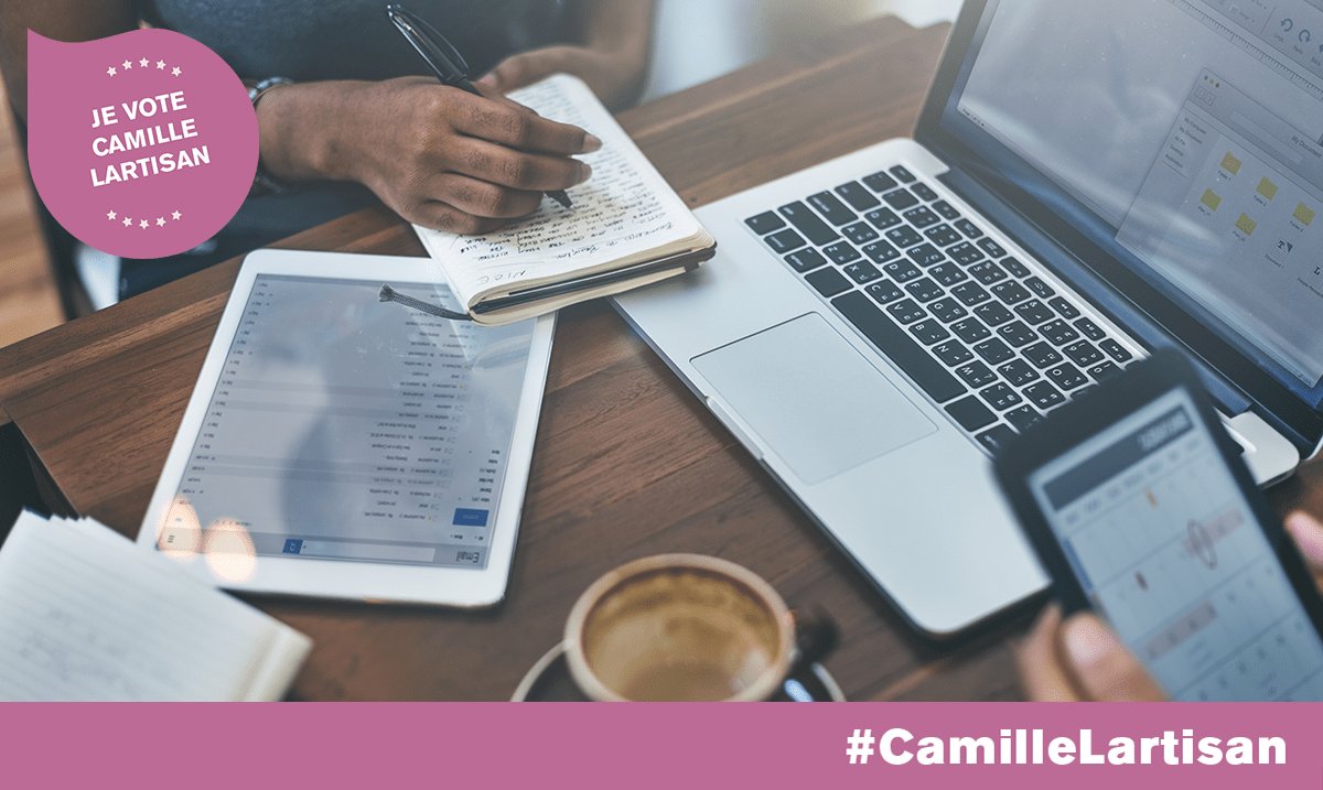 CamilleLartisan's tweet photo. Ensemble, faisons du numérique une force d'avenir ! #artisanat #Legislatives2017 https://t.co/Aatxe66gVu