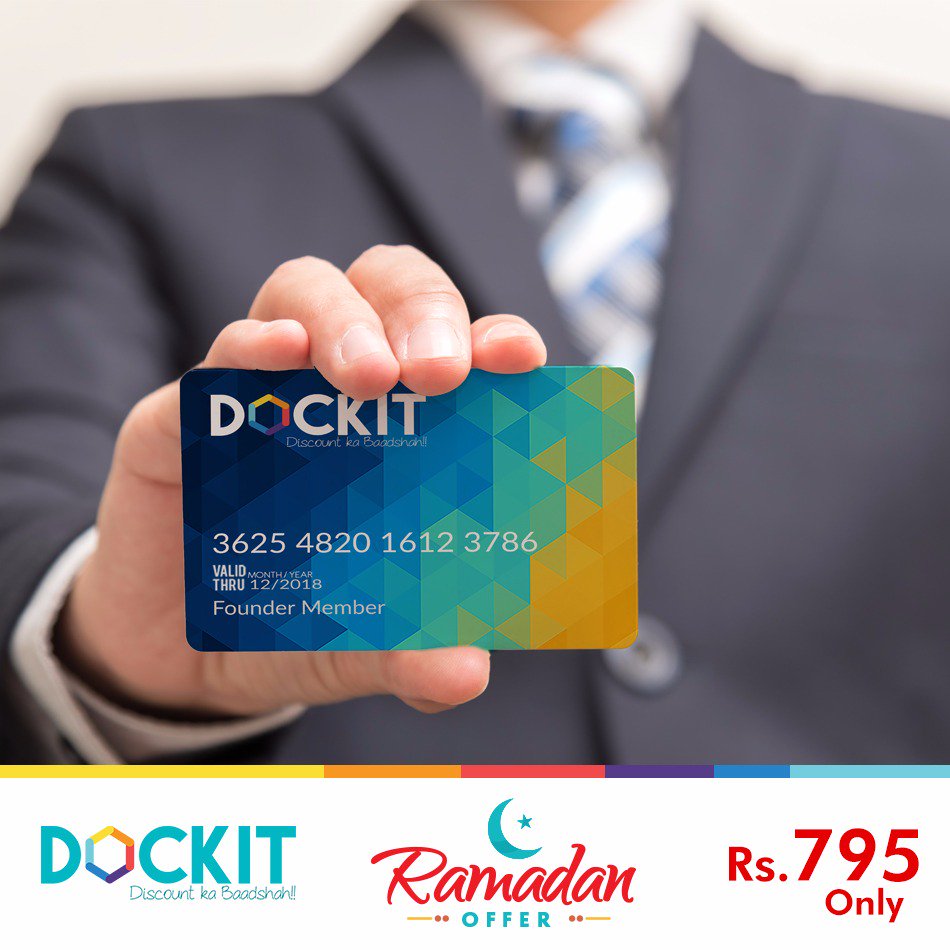 Dockitpk's tweet photo. Get your Dockit today and start enjoying great discounts!
Order now @ Rs. 795/- Only! https://t.co/nUtrgFCCCD
#Dockit #DiscountKaBaadshah https://t.co/sjVvVeHCw5