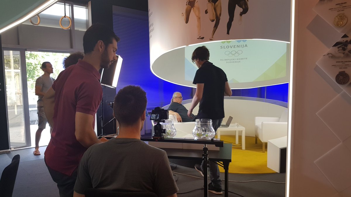 TeamSlovenia's tweet image. Nekaj se dogaja...🎥😉 @LJmlekarne #olimpizem #makingoff #MiroslavCerar
