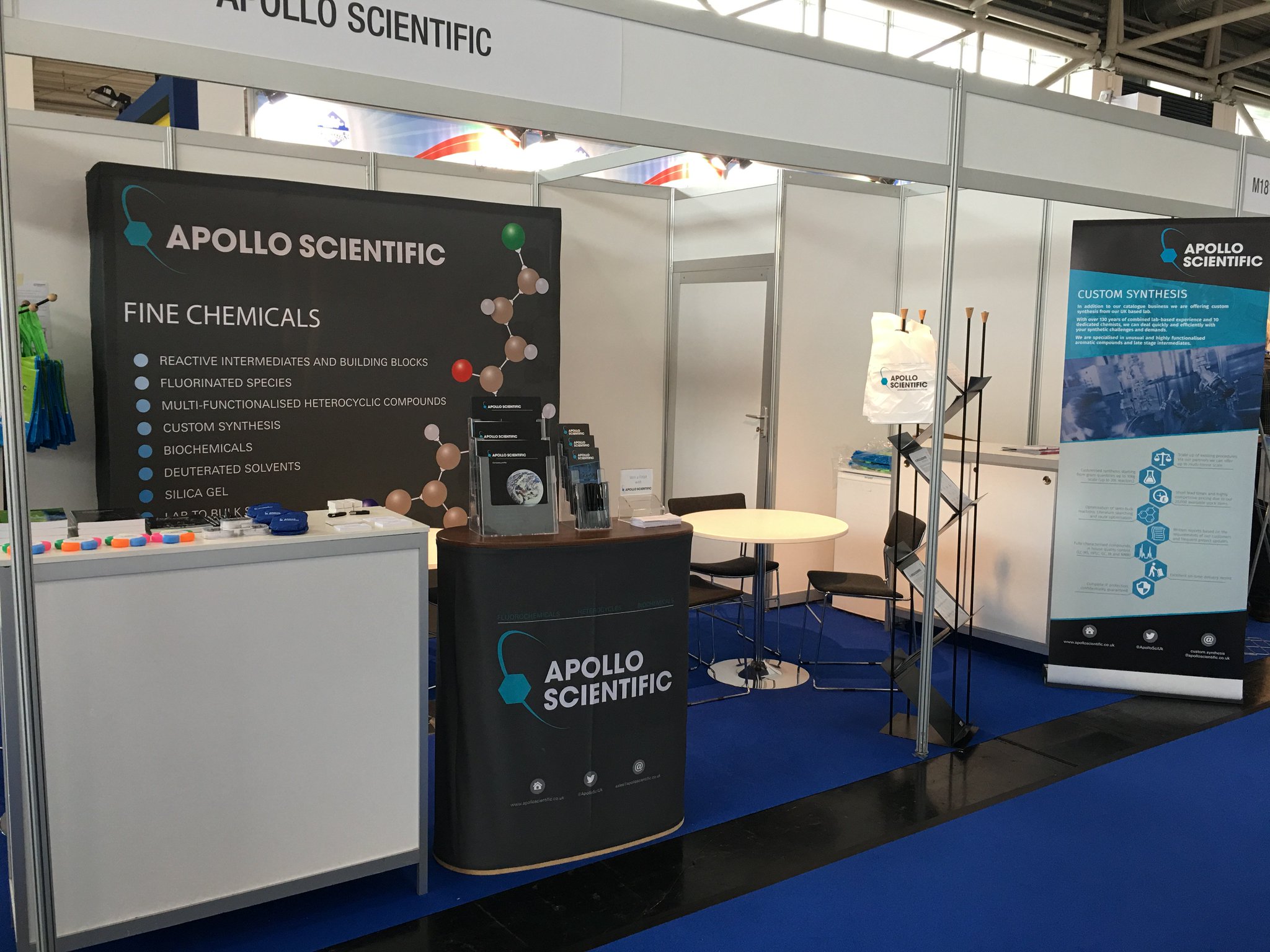 Apollo Scientific On Twitter We Are All Ready To Exhibit