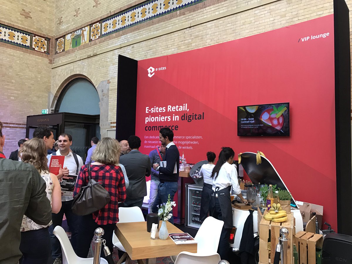 Dag 2! Vandaag staan we op #ecl17! Zien we je zo? #esitesretail