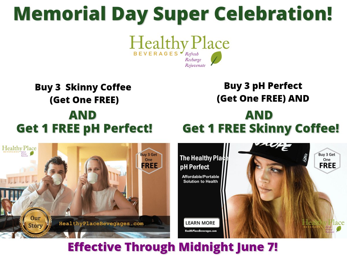 healthyplacebev's tweet photo. https://t.co/MgkrQzMEk1: Memorial Day Super Celebration! Effective Through June 7 #controlappetite, #increasemetabolism, #loseweight https://t.co/TipVbmvW1H