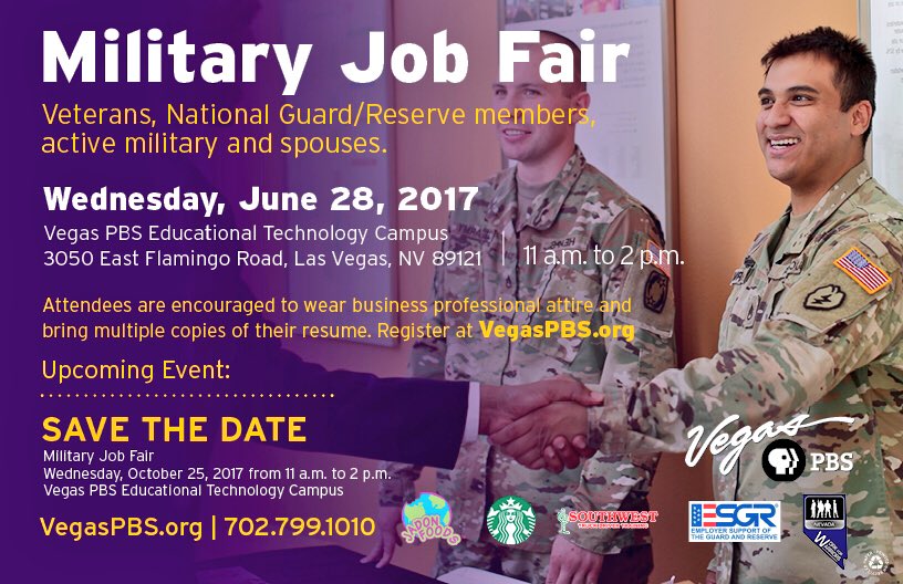 #SupportOurVets #MilitaryJobFair @VegasPBS