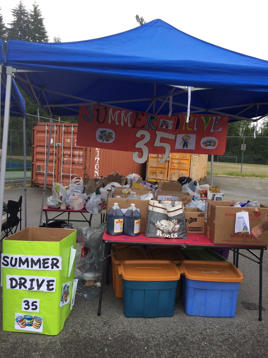 Homeless__Youth's tweet photo. Summer Drive 35 = a success! Thank you Langley High school students for supporting at risk youth! 20+ boxes have gone to Sources Food Bank! https://t.co/hDqBEEMmc9