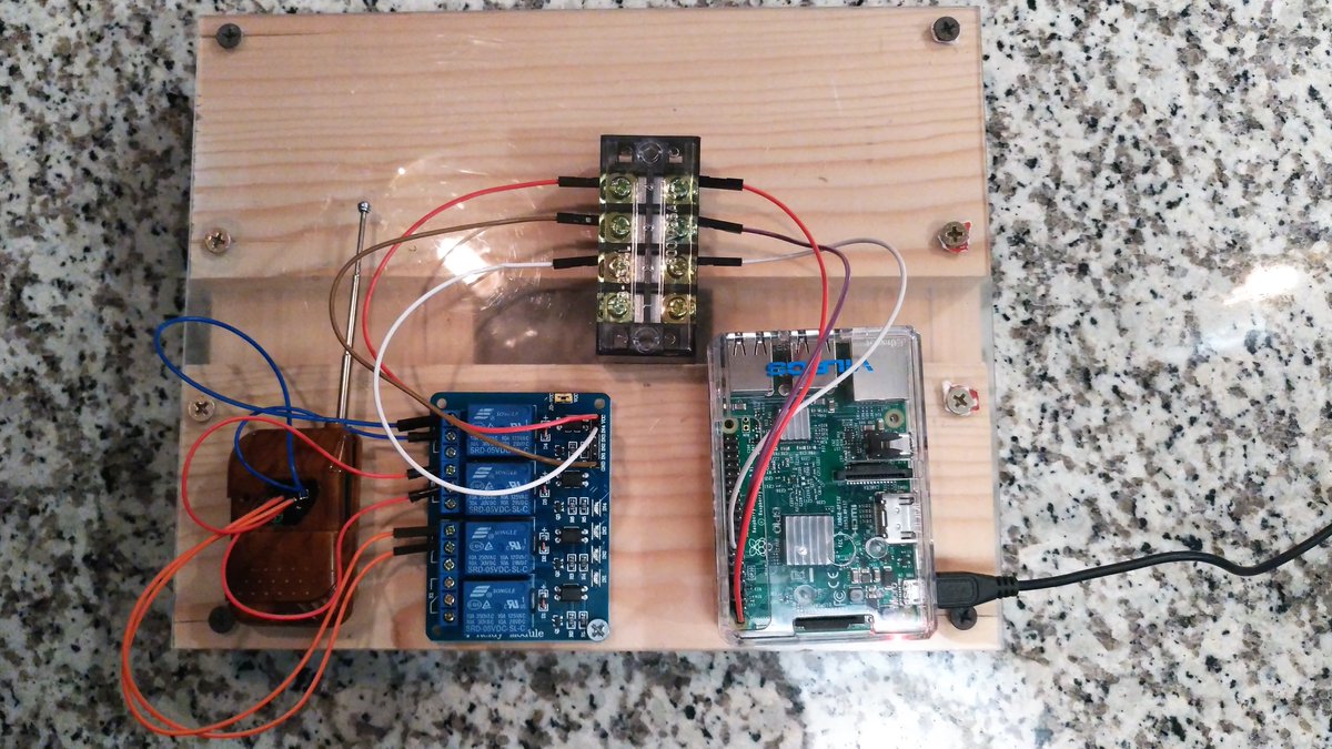 Successful dry run for the backyard misting system. Windows 10 #IOT + #RaspberryPi 3