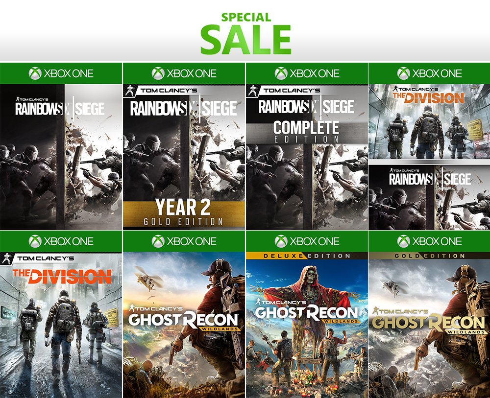 買うなら今 Tom Clancy S セール ゴーストリコンやレインボシックスが最大50 オフに
