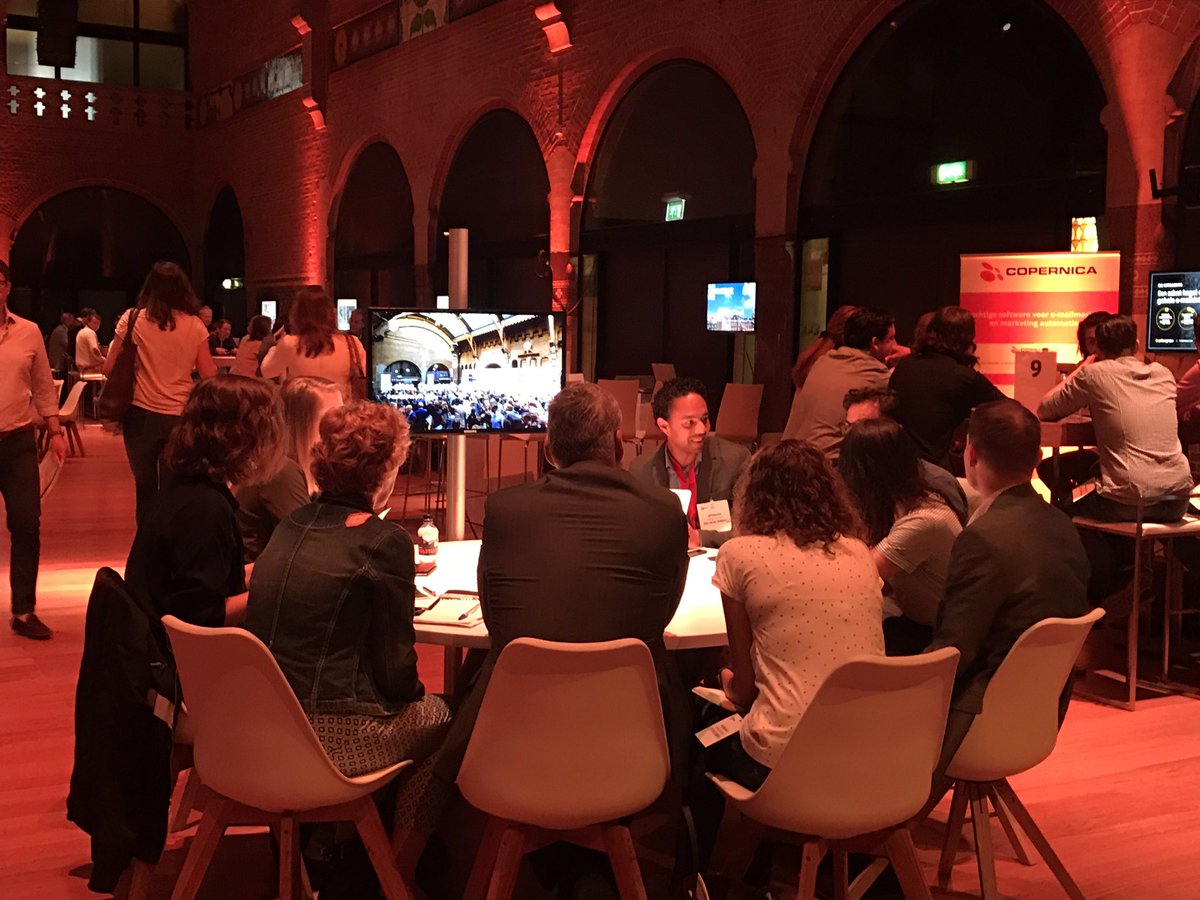 Een succesvolle contentstrategie, hoe begin je? Daniel praat je bij tijdens een van onze round table sessies! #ecl17