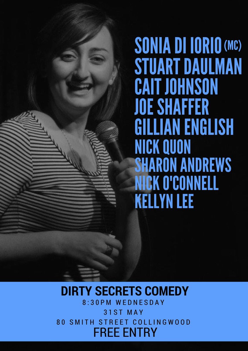 Dirty Secrets Comedy tweet media