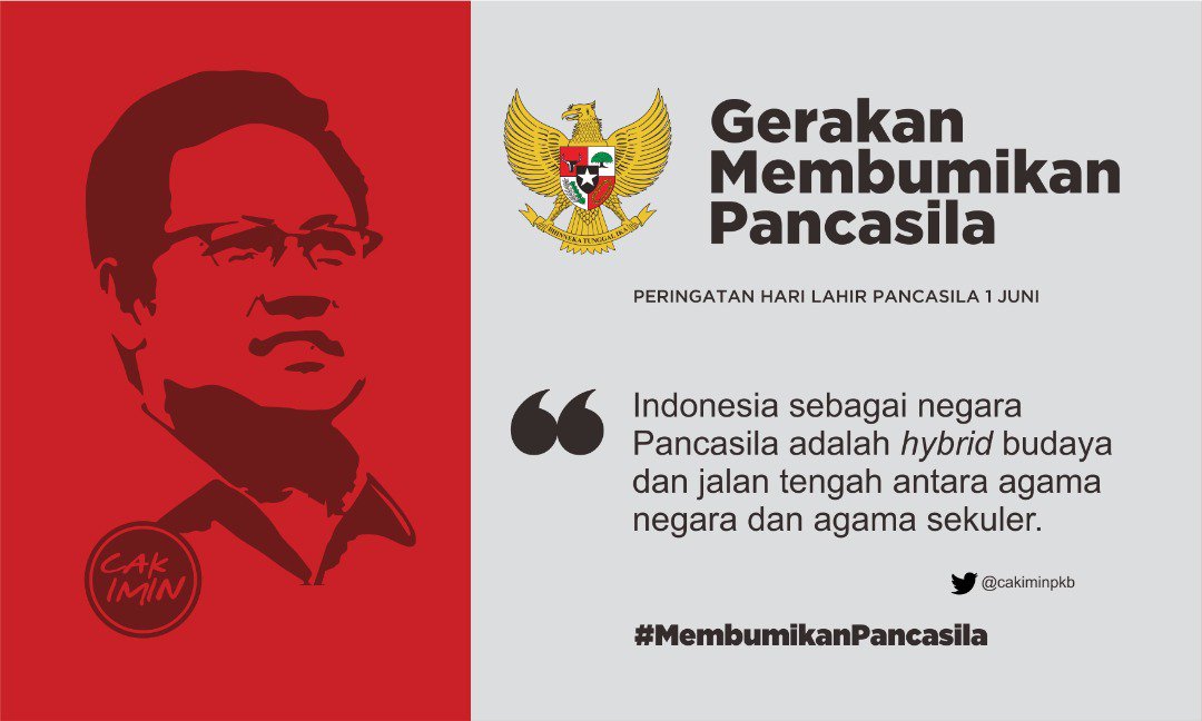 Pancasila yang menjahitkan kebhinekaan kita
#MembumikanPancasila